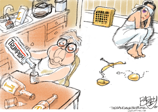 Abusing Justice by Pat Bagley, The Salt Lake Tribune, UT